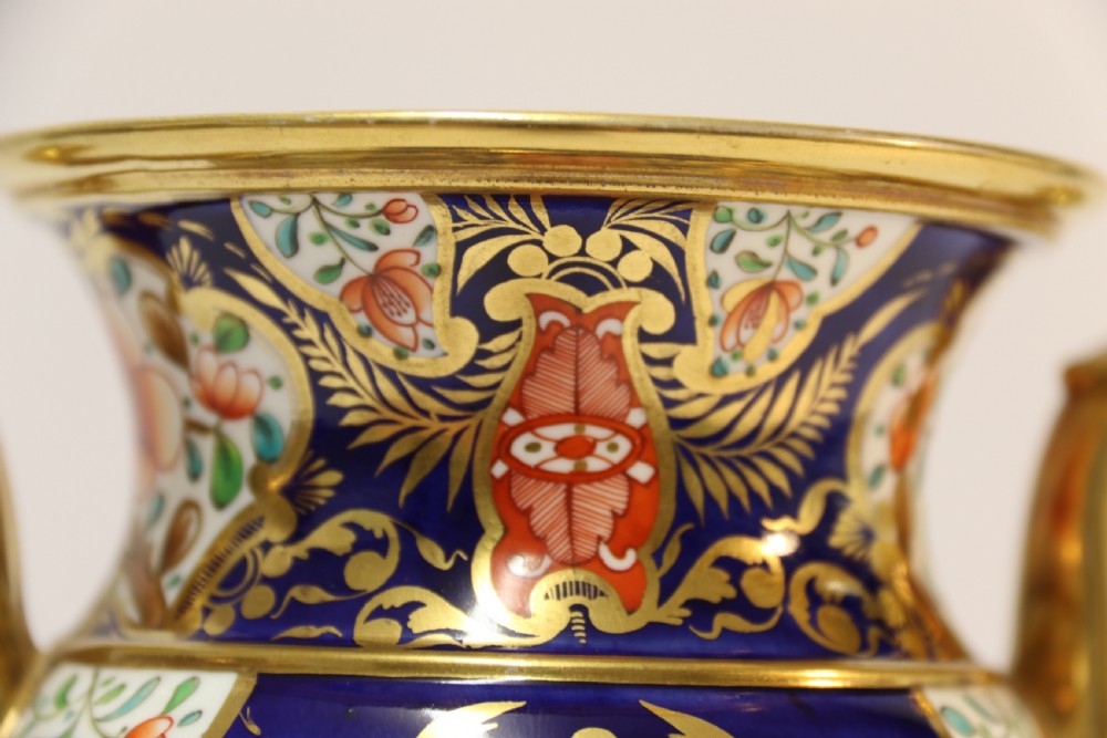 A superb early 19th century Spode Vase View VI