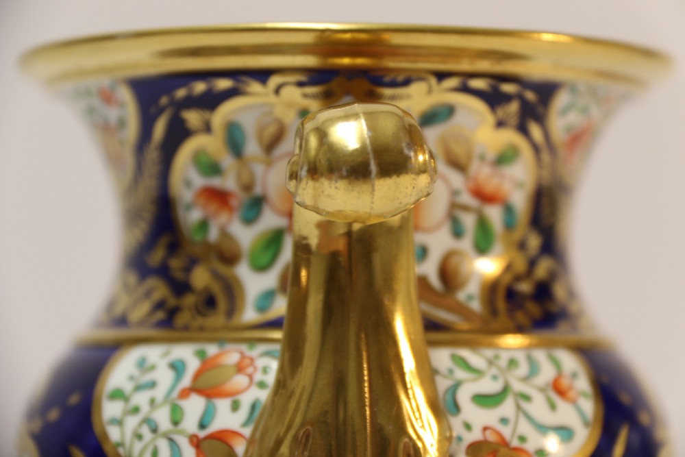 A superb early 19th century Spode Vase View VII