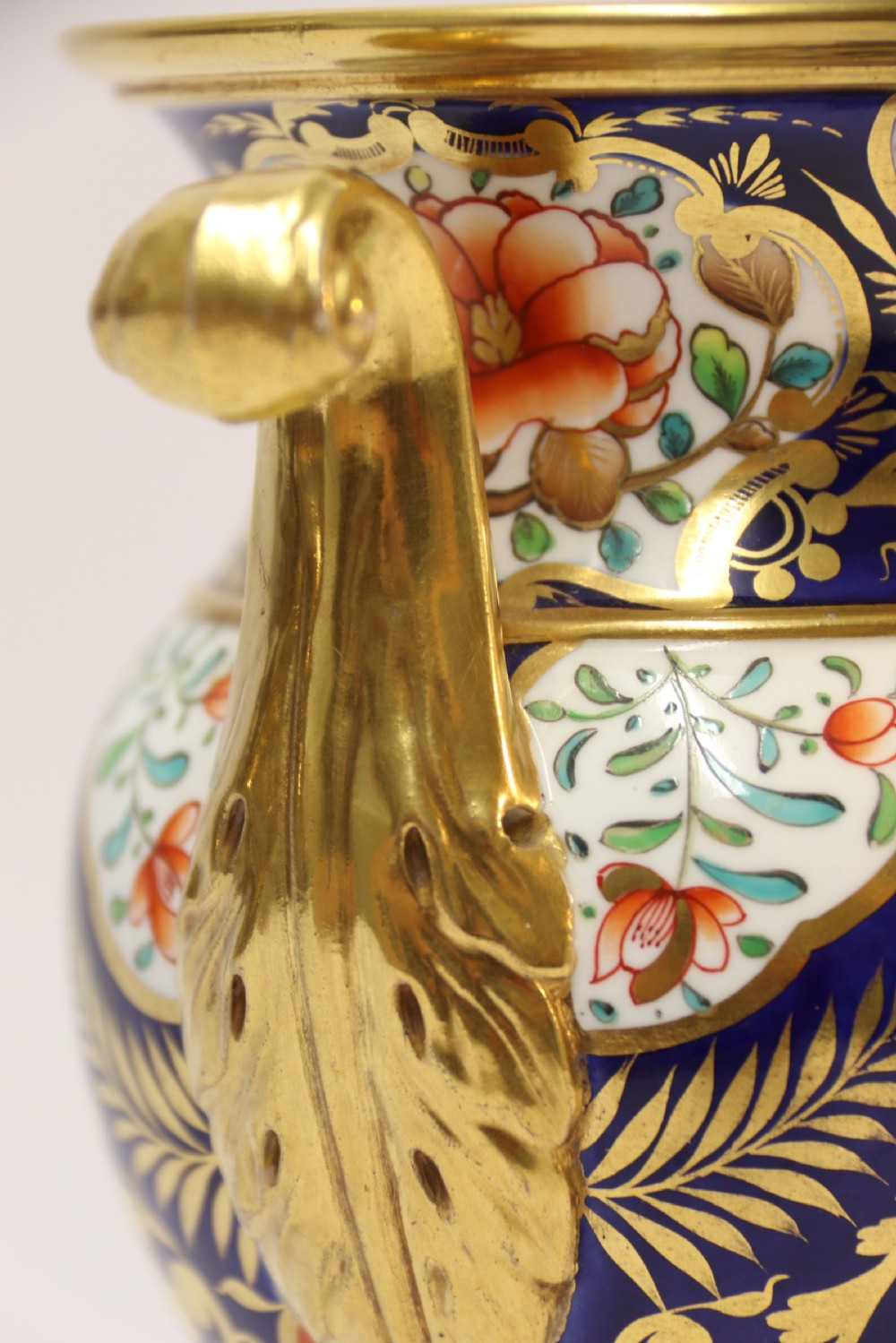 A superb early 19th century Spode Vase View VIII