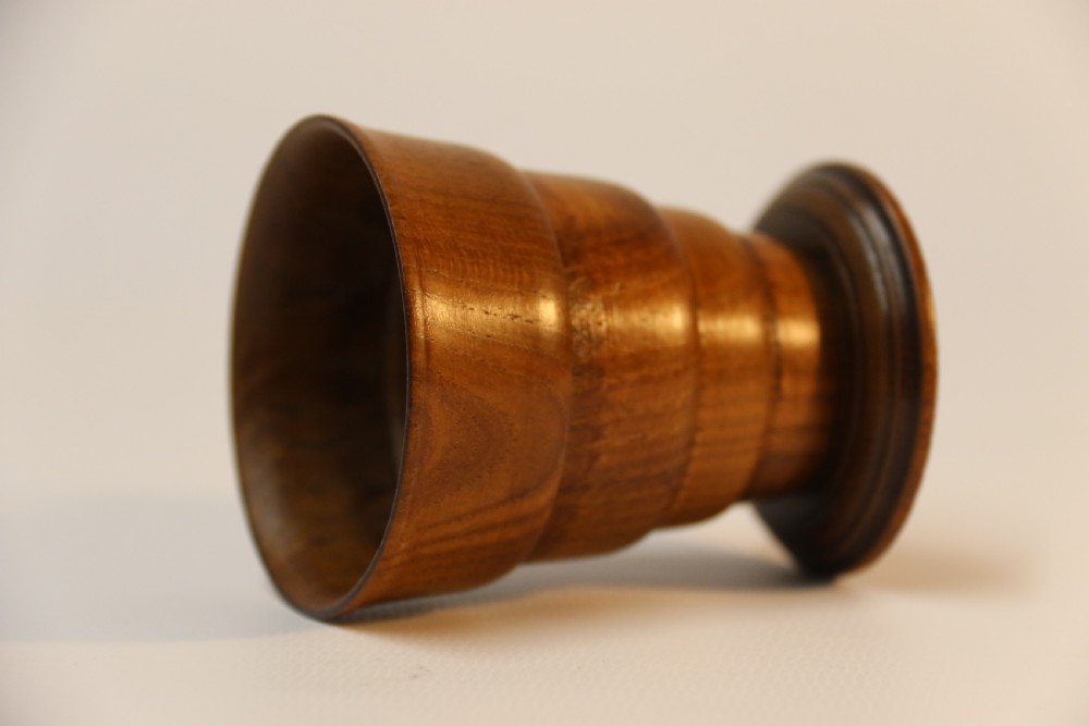 Matched pair of Treen Folding Cups View IV