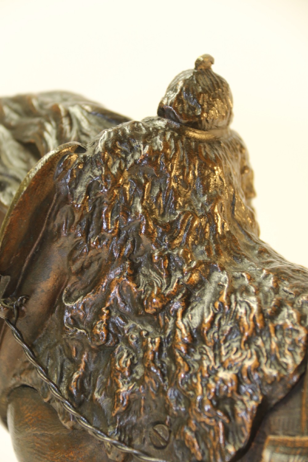 19th century bronze study of a Shire Horse View XIII