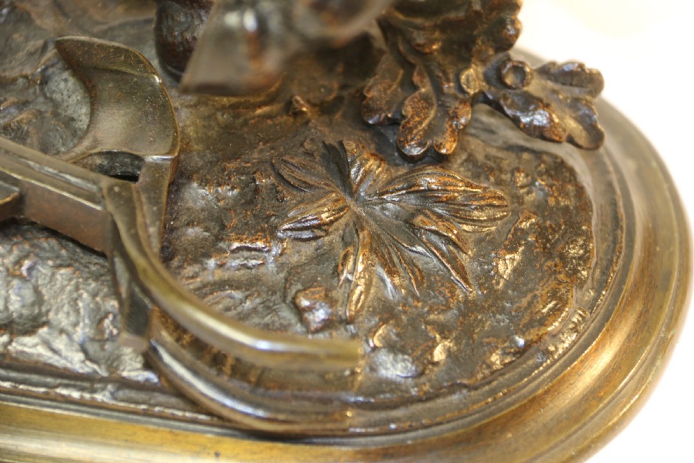 19th century bronze study of a Shire Horse View XXIII