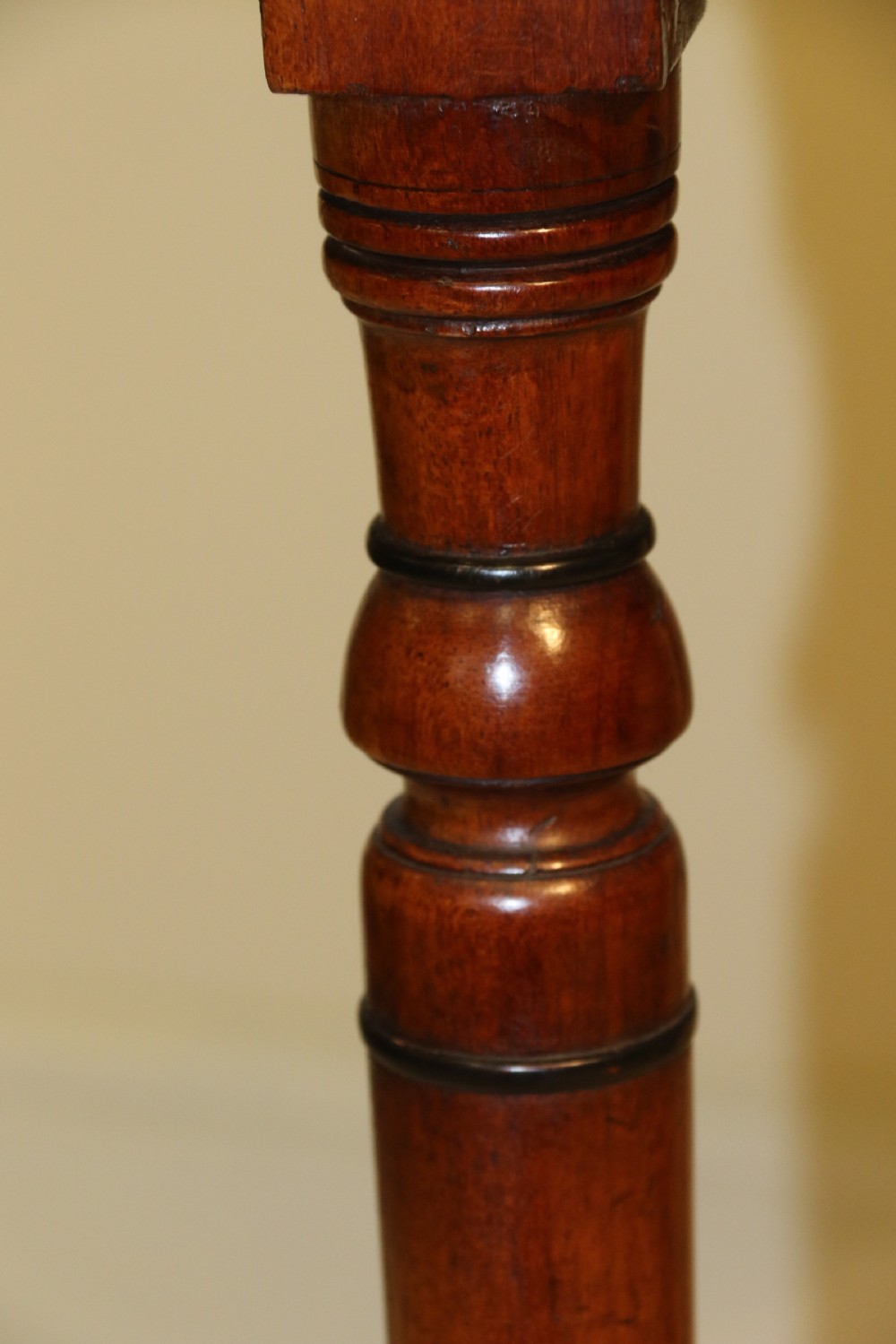 A rare pair of Regency Mahogany Card Tables View V