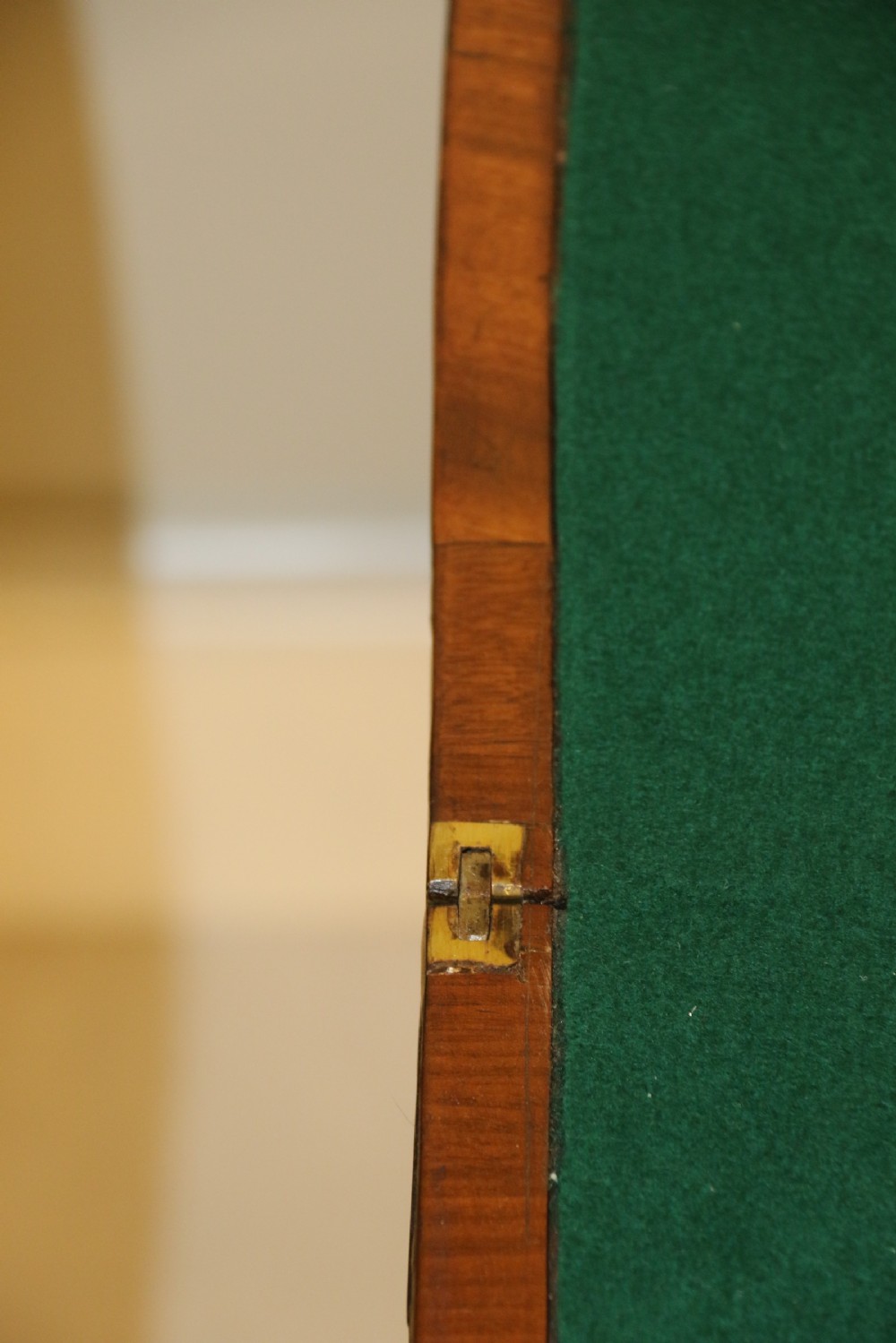 A rare pair of Regency Mahogany Card Tables View XI