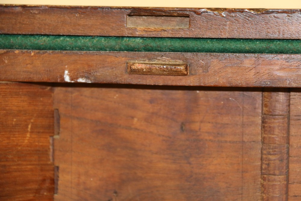 A rare pair of Regency Mahogany Card Tables View XIII