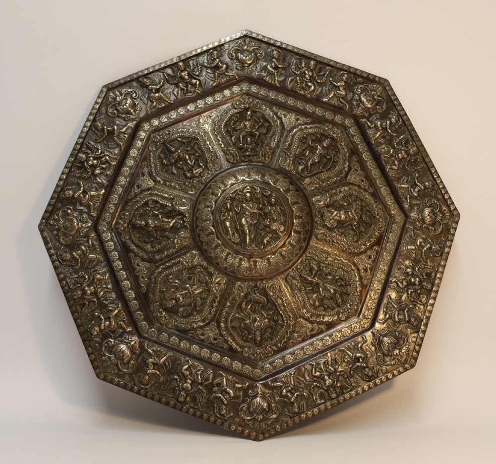 A Superb mid 19th century Indian Raj period Plaque