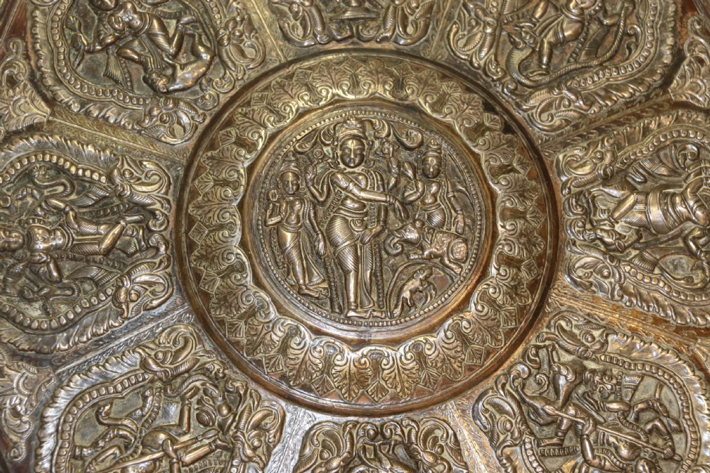 A Superb mid 19th century Indian Raj period Plaque View II