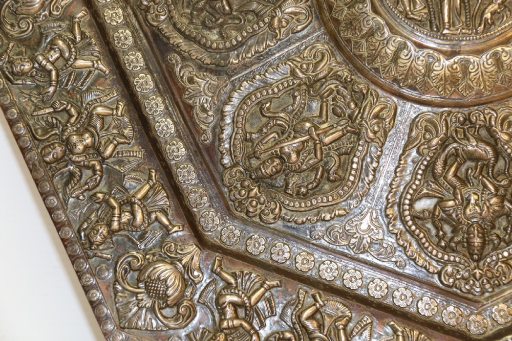 A Superb mid 19th century Indian Raj period Plaque View VI
