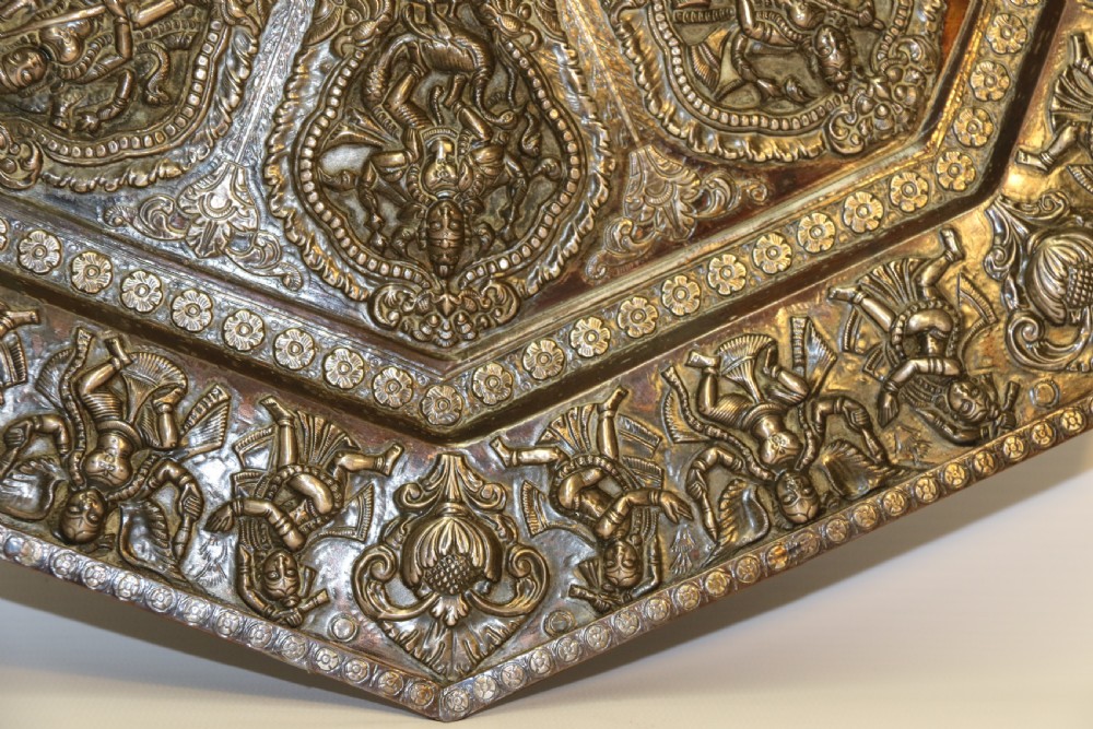 A Superb mid 19th century Indian Raj period Plaque View VII