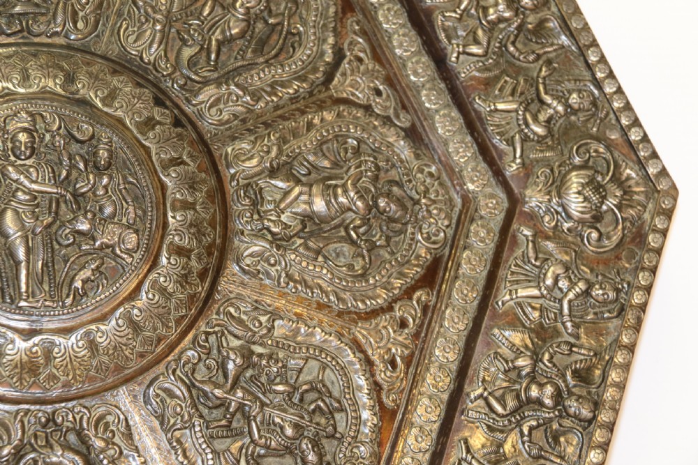 A Superb mid 19th century Indian Raj period Plaque View IX