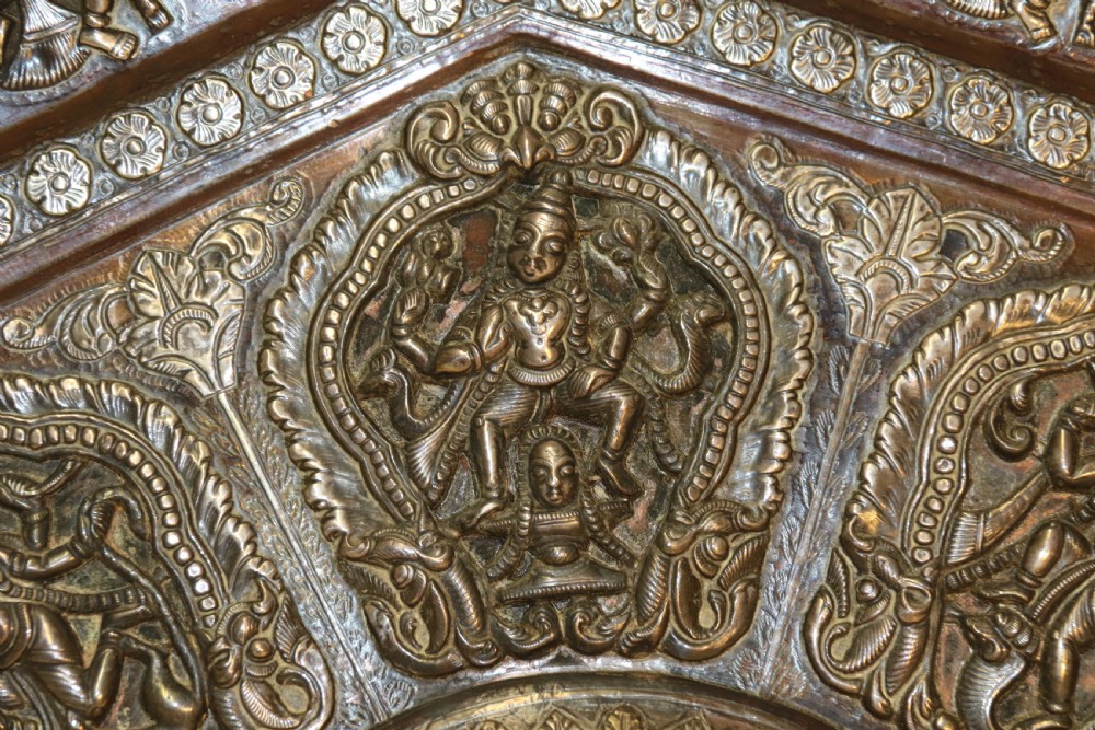 A Superb mid 19th century Indian Raj period Plaque View XI