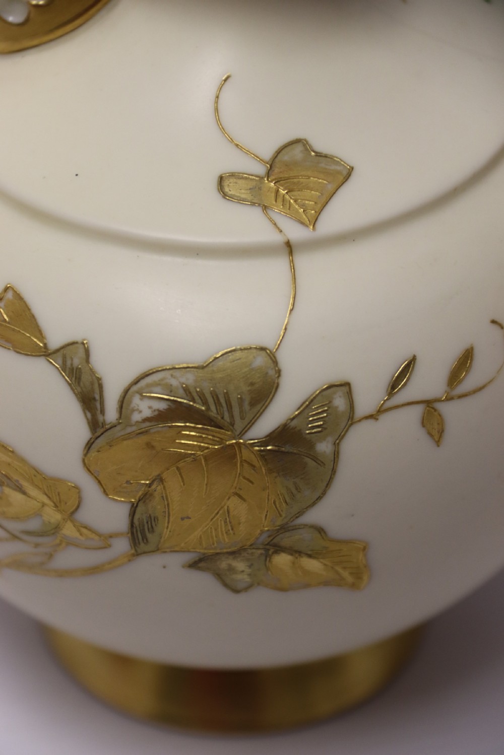 A fine 19th C Royal Worcester Hand painted Jug View VIII