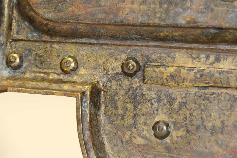 An early 19th century bronze Grecian pen and ink stand View XV