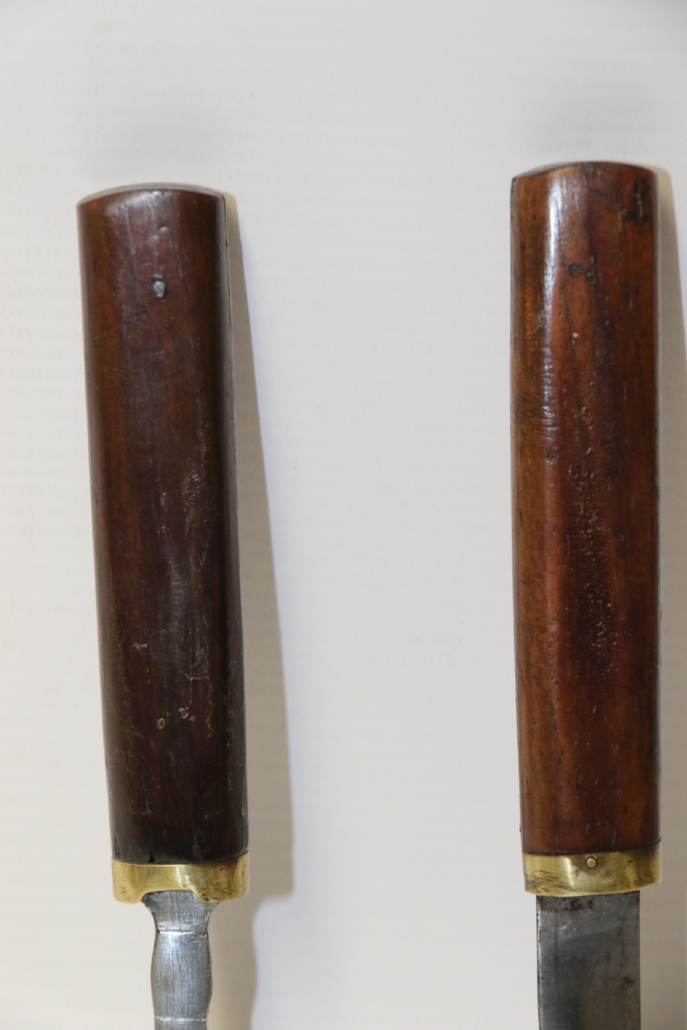 An early 19th C English Military Campaign knife and fork set View VII