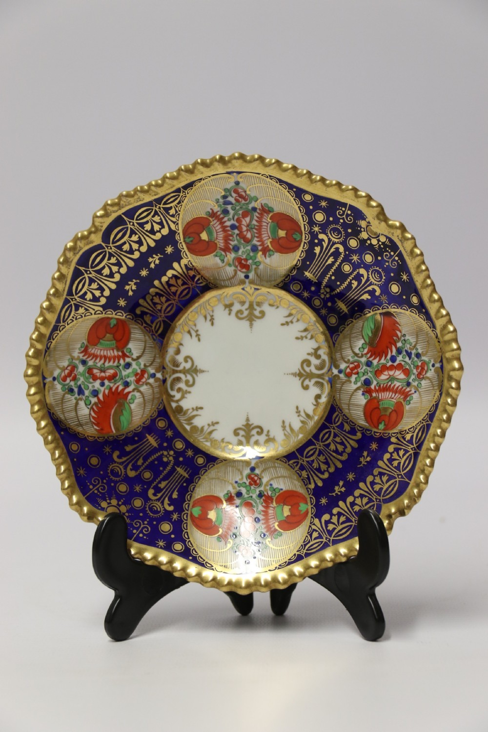 An early 19th c Chamberlain Worcester Cup and Saucer
From the Sir James Yeo Service.
 View II