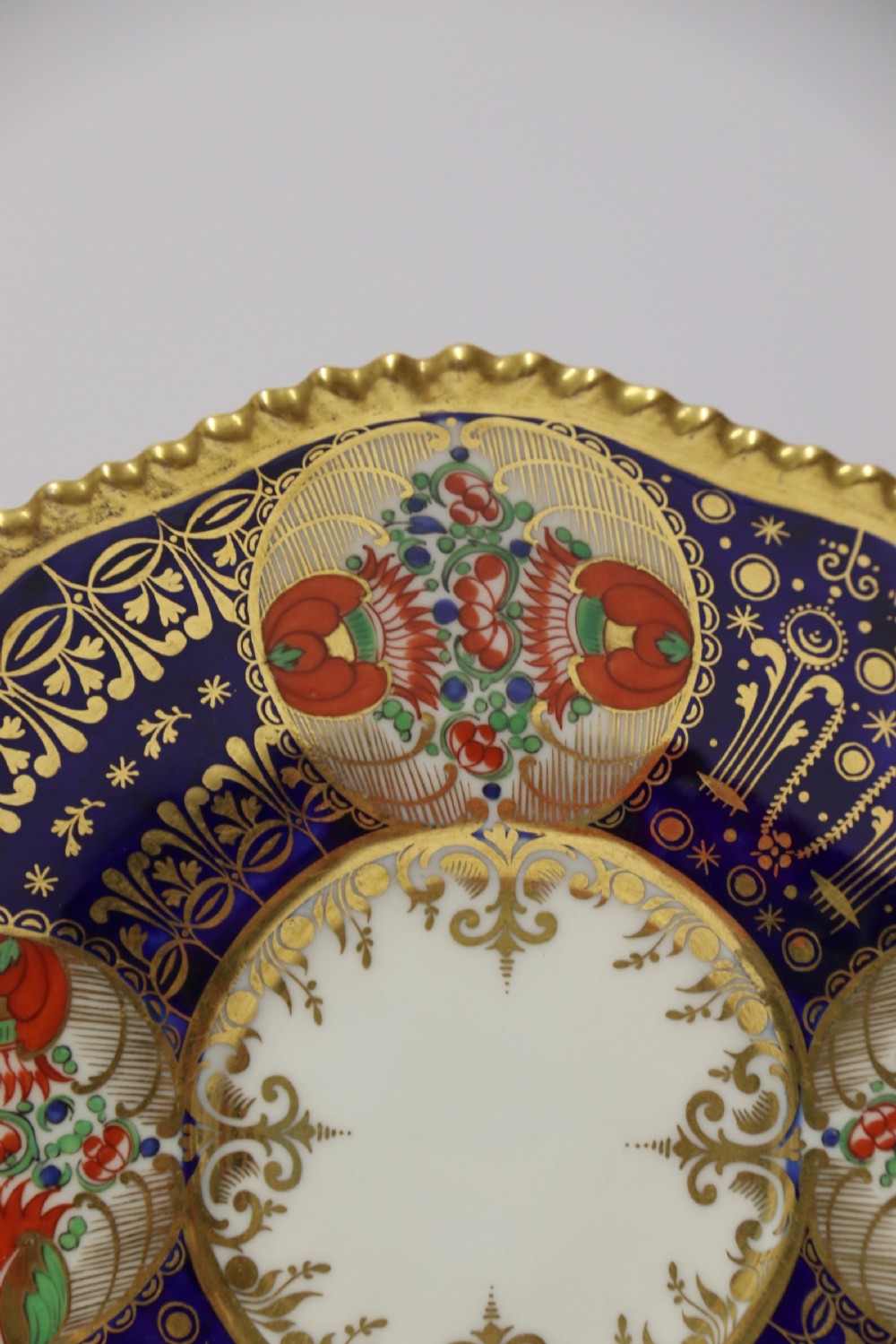 An early 19th c Chamberlain Worcester Cup and Saucer
From the Sir James Yeo Service.
 View III