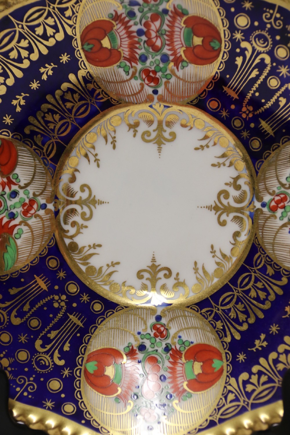 An early 19th c Chamberlain Worcester Cup and Saucer
From the Sir James Yeo Service.
 View IV