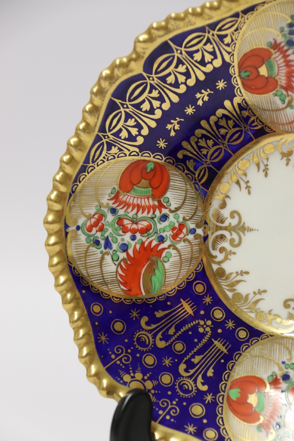 An early 19th c Chamberlain Worcester Cup and Saucer
From the Sir James Yeo Service.
 View V