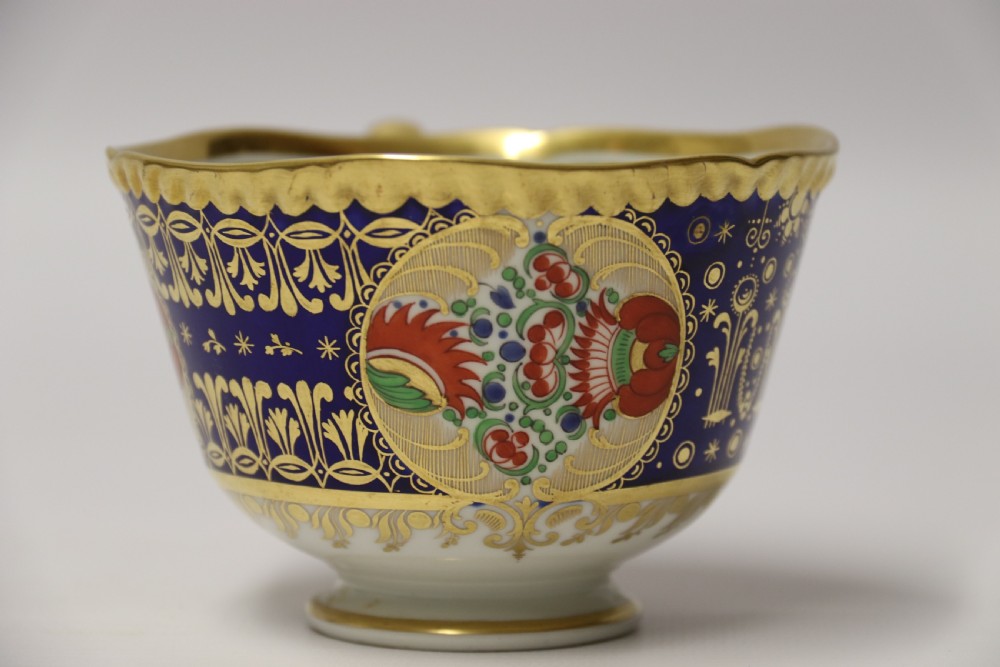 An early 19th c Chamberlain Worcester Cup and Saucer
From the Sir James Yeo Service.
 View XI