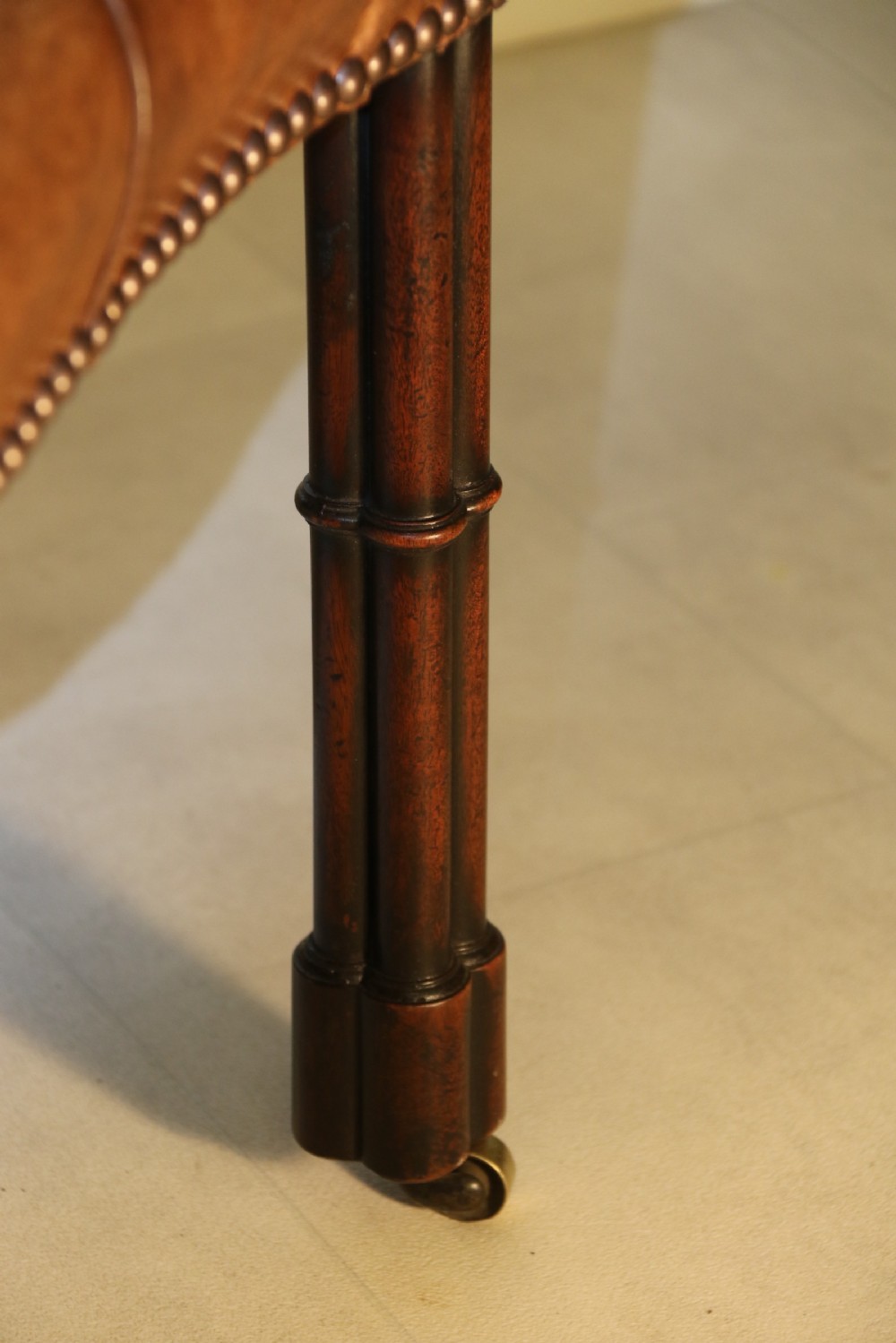 A superb 19th c Chippendale style Gainsborough Arm Chair.   View XI