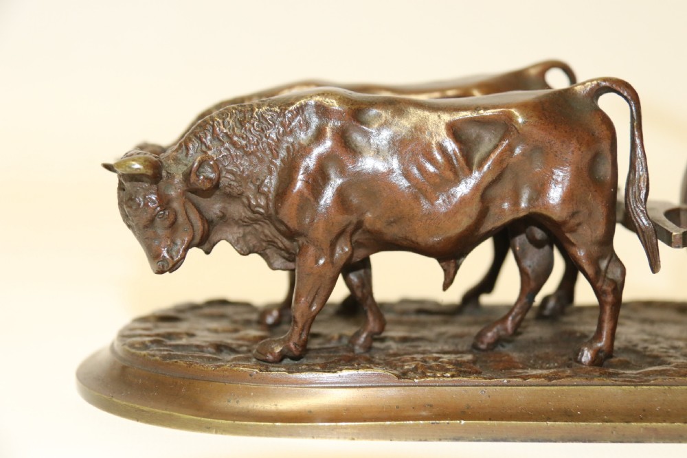 A fine 19th century agricultural bronze study View VIII
