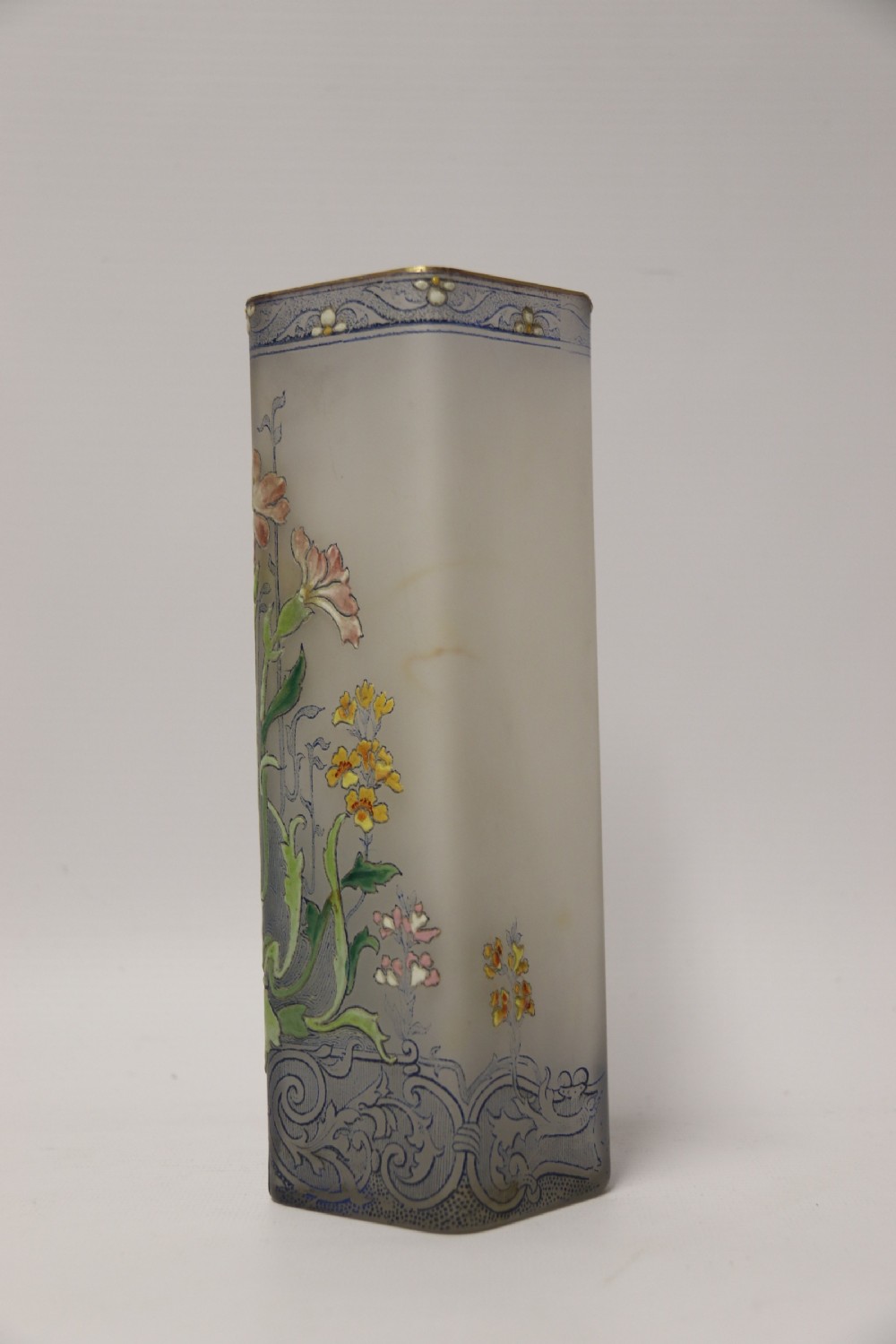 A 19th French Enameled French Vase View II