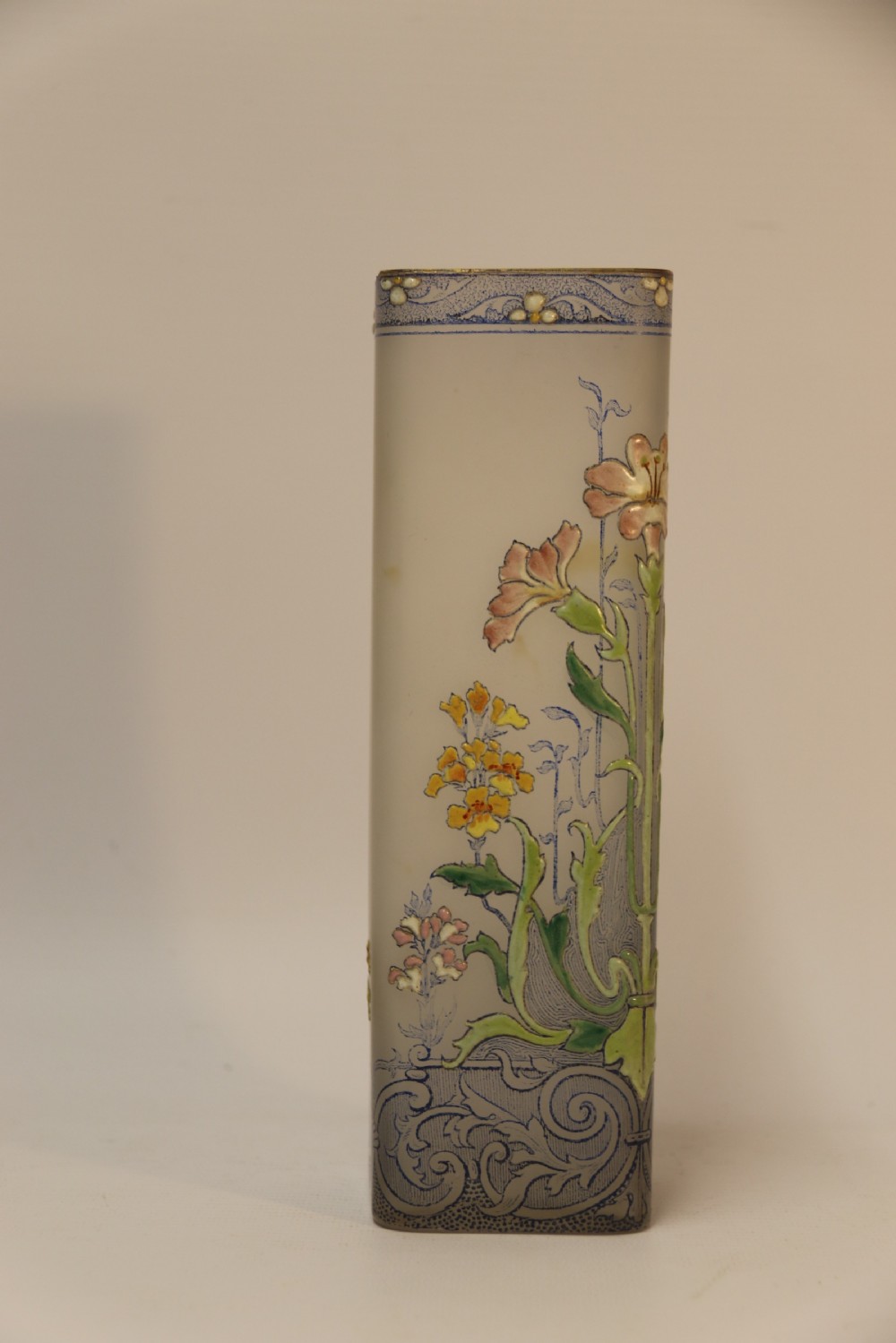 A 19th French Enameled French Vase View V