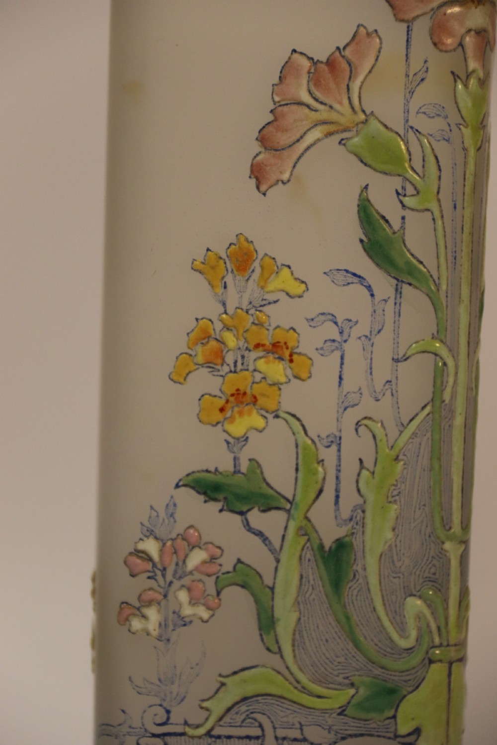 A 19th French Enameled French Vase View VI
