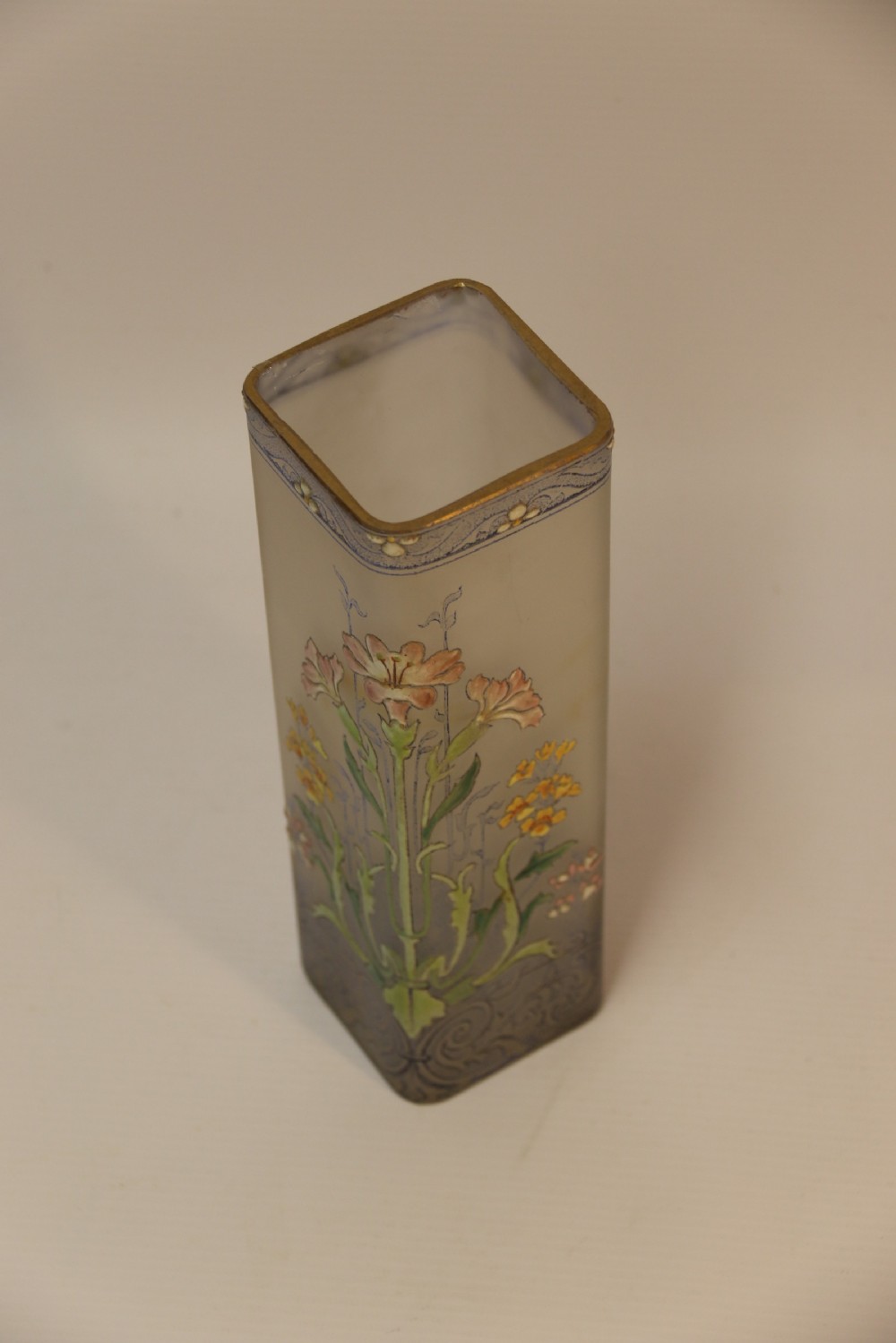 A 19th French Enameled French Vase View X