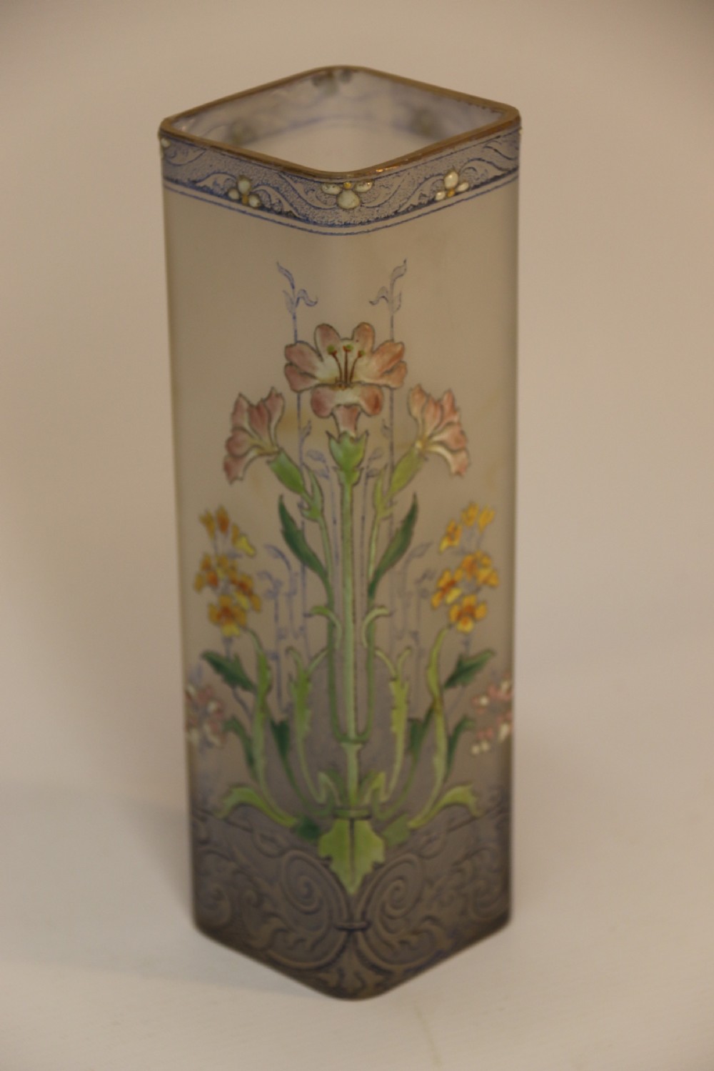 A 19th French Enameled French Vase View XI