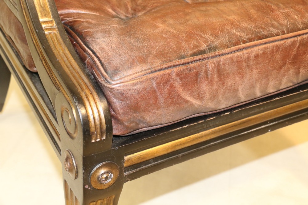 A superb pair of Bergère Library Chairs. View XIII