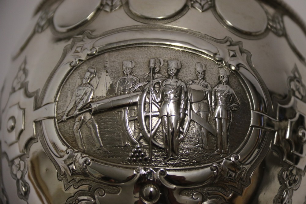 A rare silver mid-19th century Cornish Military Trophy View XIII