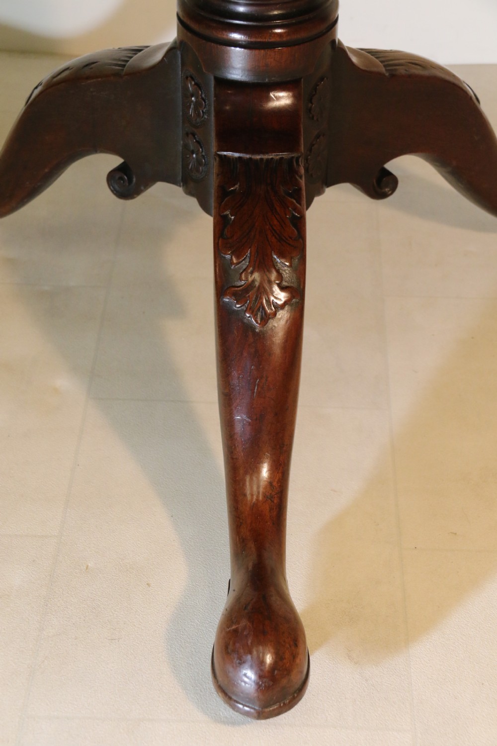 A Substantial Early Georgian Tripod Breakfast Table. View VII