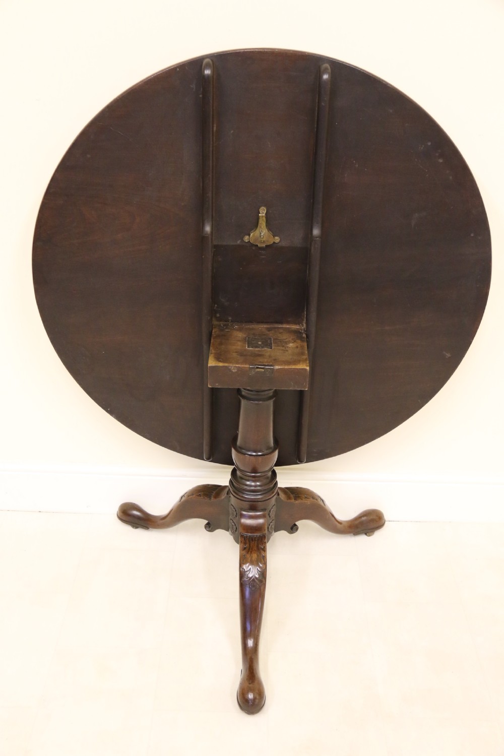 A Substantial Early Georgian Tripod Breakfast Table. View XI