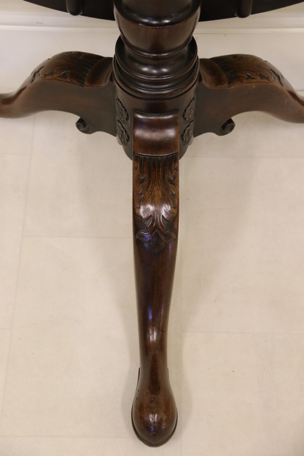 A Substantial Early Georgian Tripod Breakfast Table. View XII