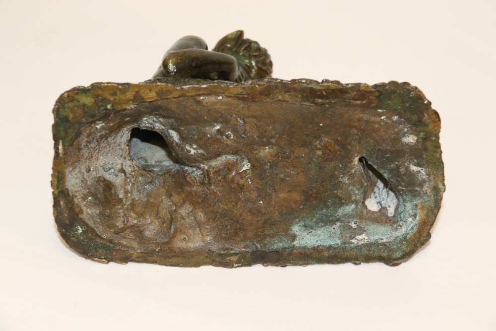 An early 20th Century Bronze Study of a Panther by Thomas Cartier View XIII