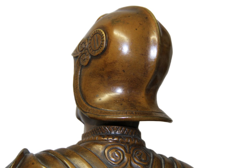 A Magnificent 19th C Grand Tour Bronze study of Bartolomeo Colleoni on Horseback by Verrocchio View XX