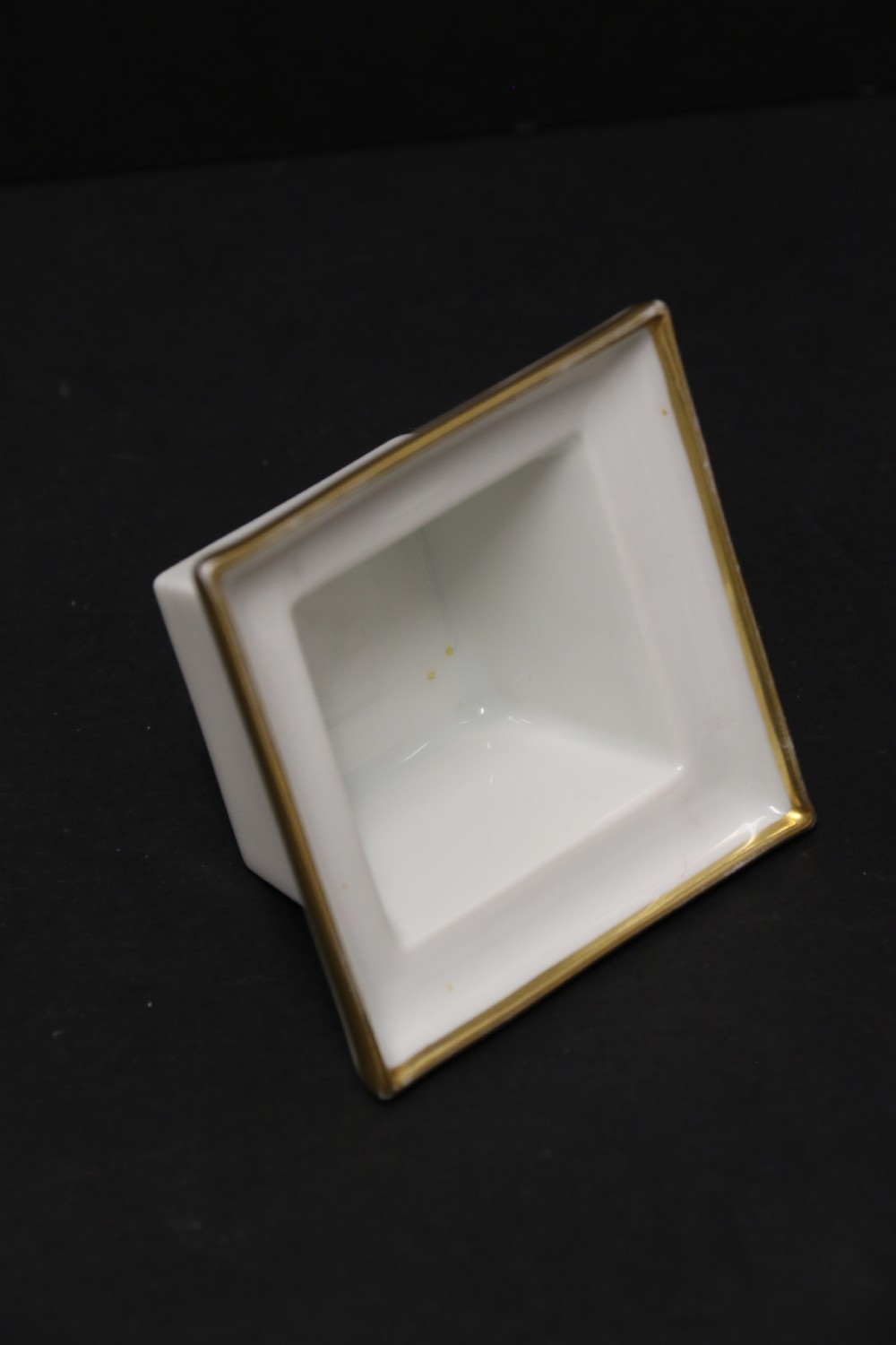A Stylish Art Deco Porcelain Desk Inkstand View VII
