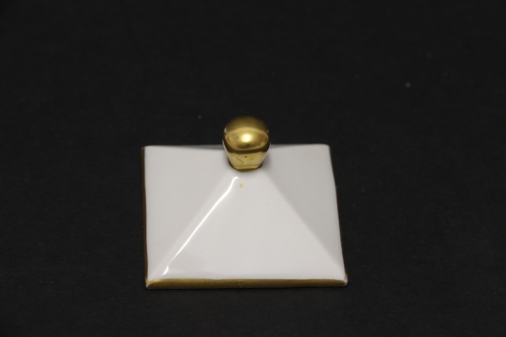 A Stylish Art Deco Porcelain Desk Inkstand View VIII