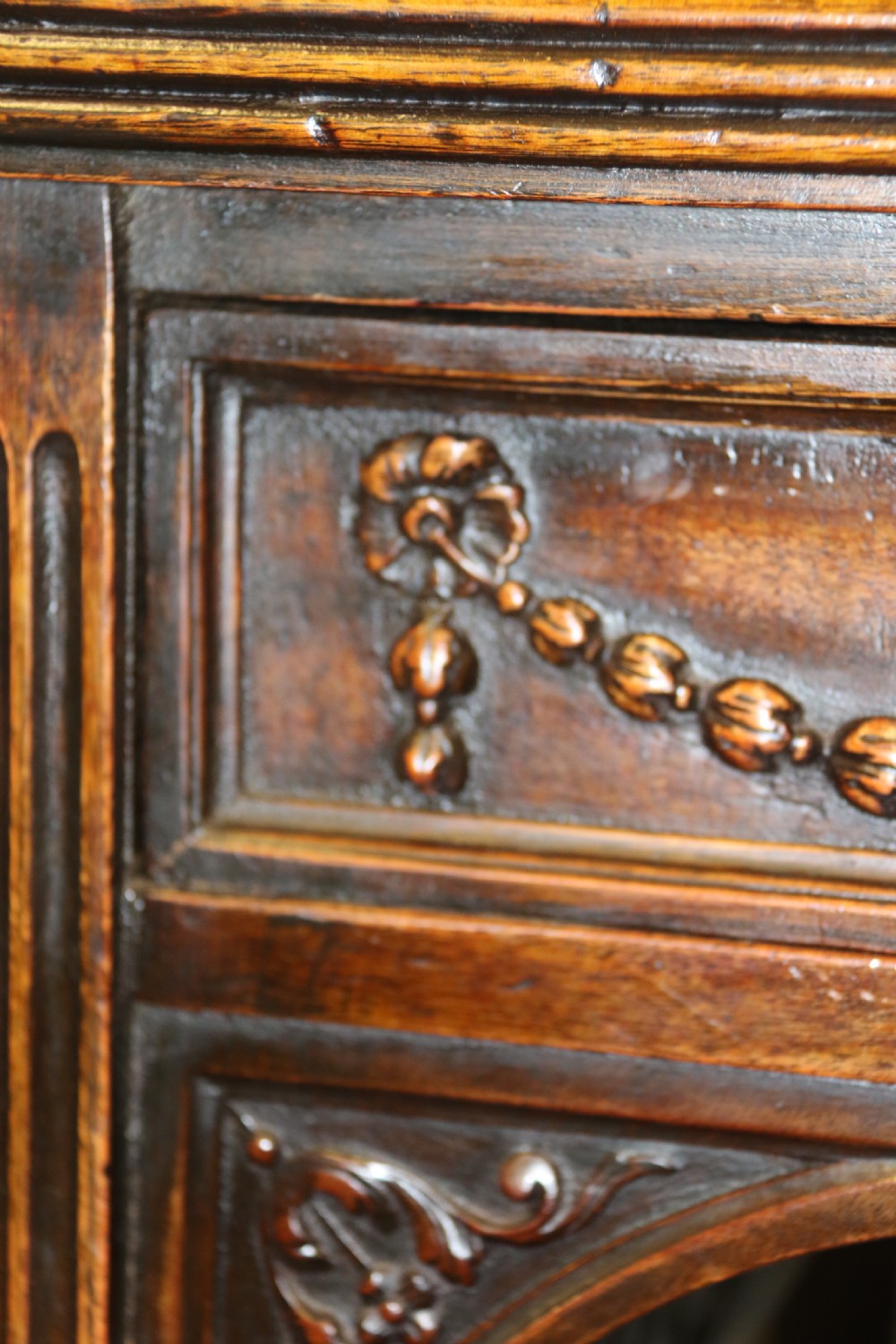   A fine Freestanding  Robert Adam style Desk View VII