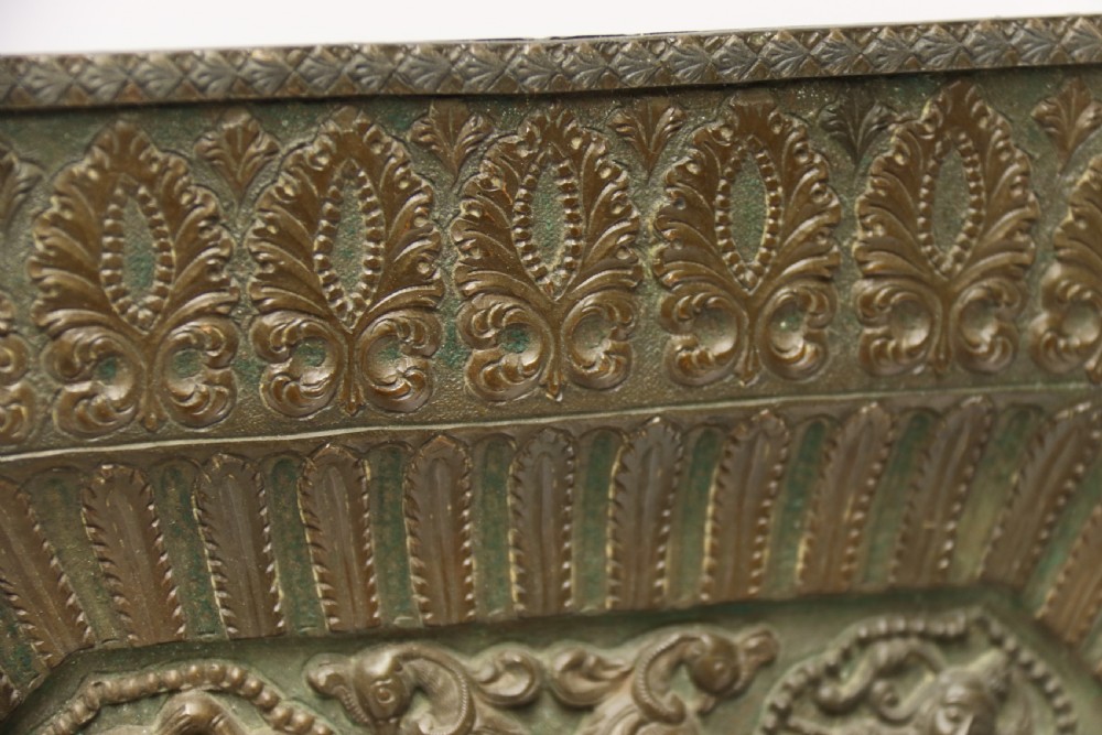 A Superb large Raj period 19th C Indian Copper Charger View XI