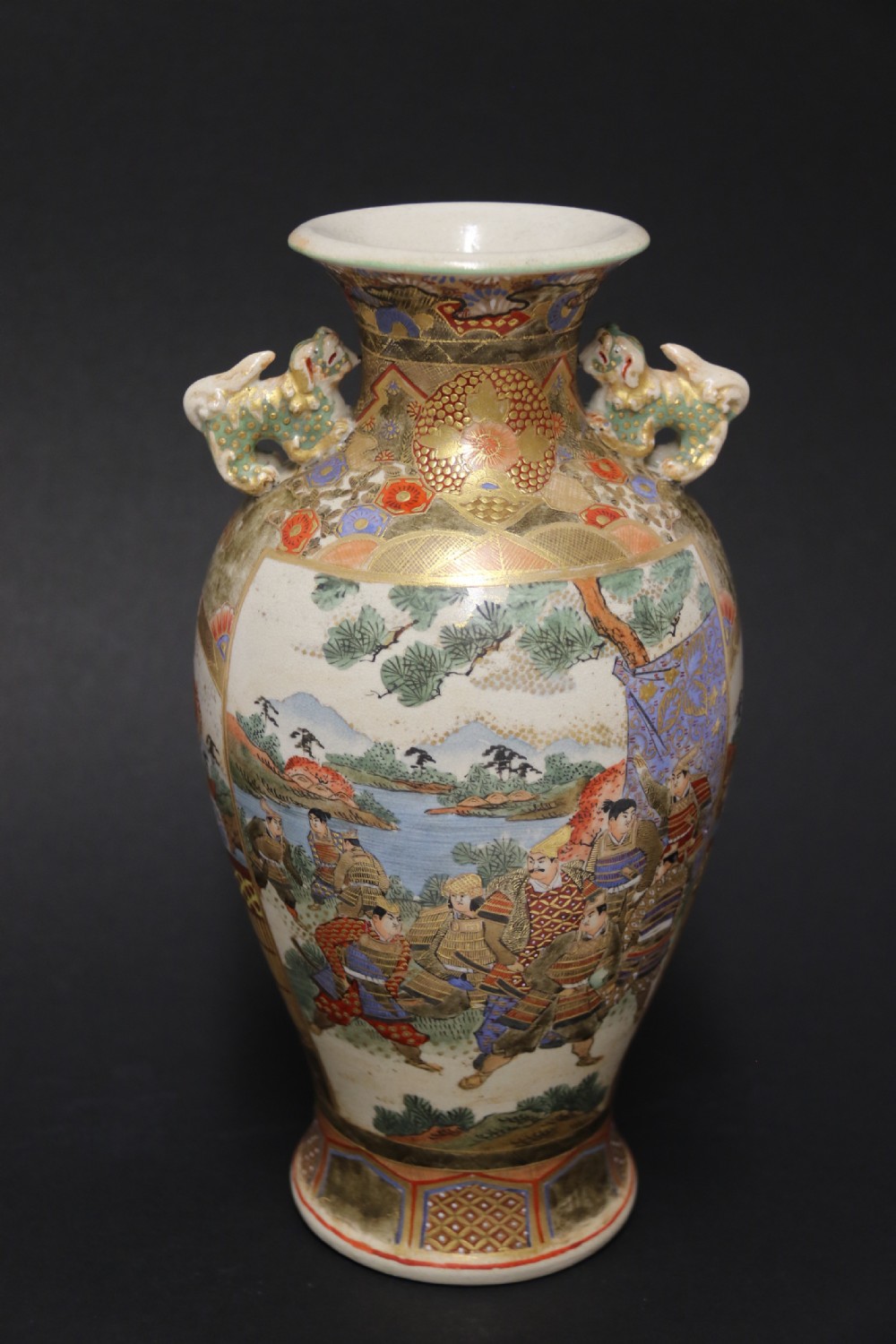 A pair of Japanese Satsuma Vases View XXI