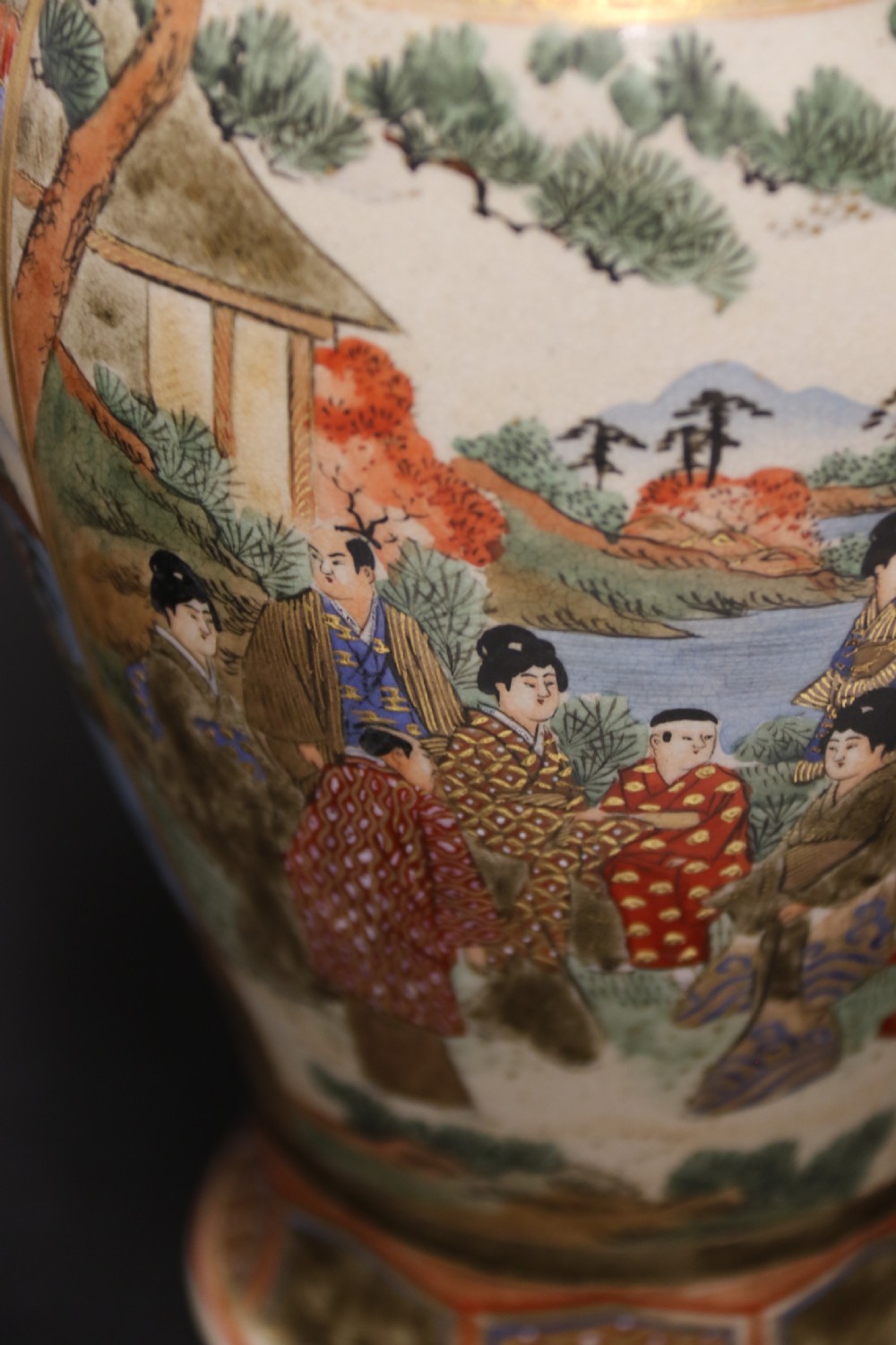 A pair of Japanese Satsuma Vases View XXIX