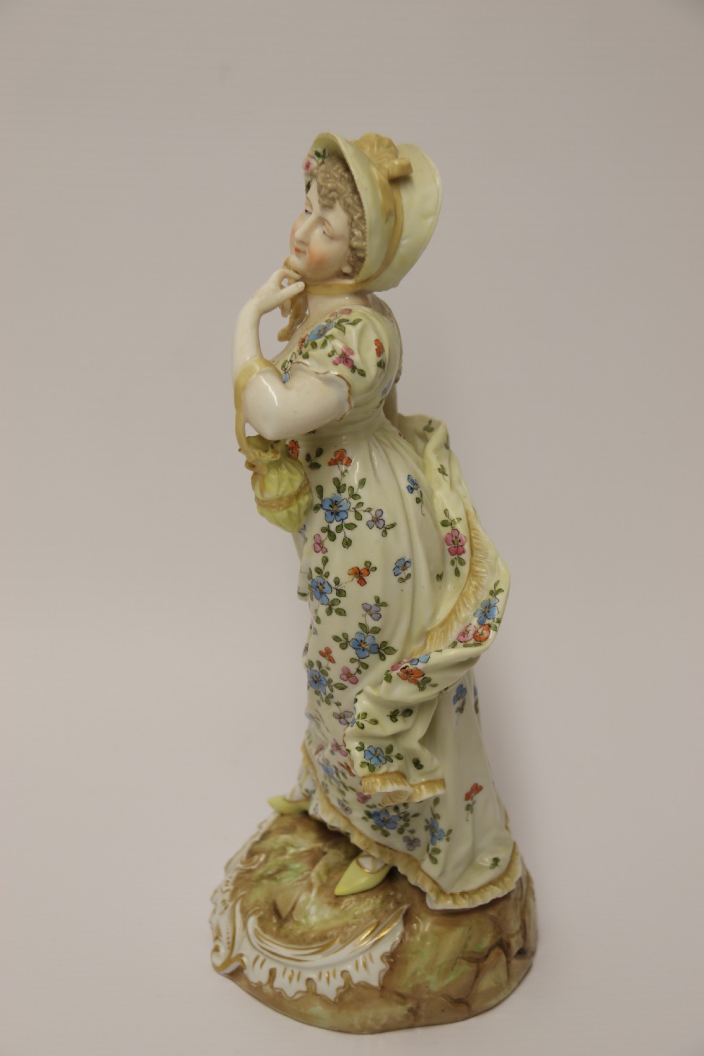 A superb pair of late 19th century Rudolstadt Volkstedt Figures   View XII