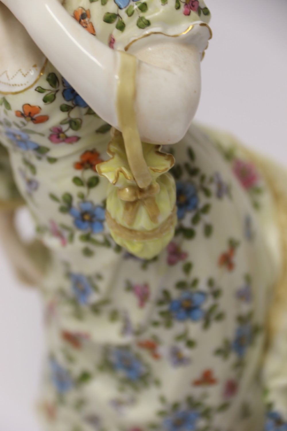 A superb pair of late 19th century Rudolstadt Volkstedt Figures   View XVI