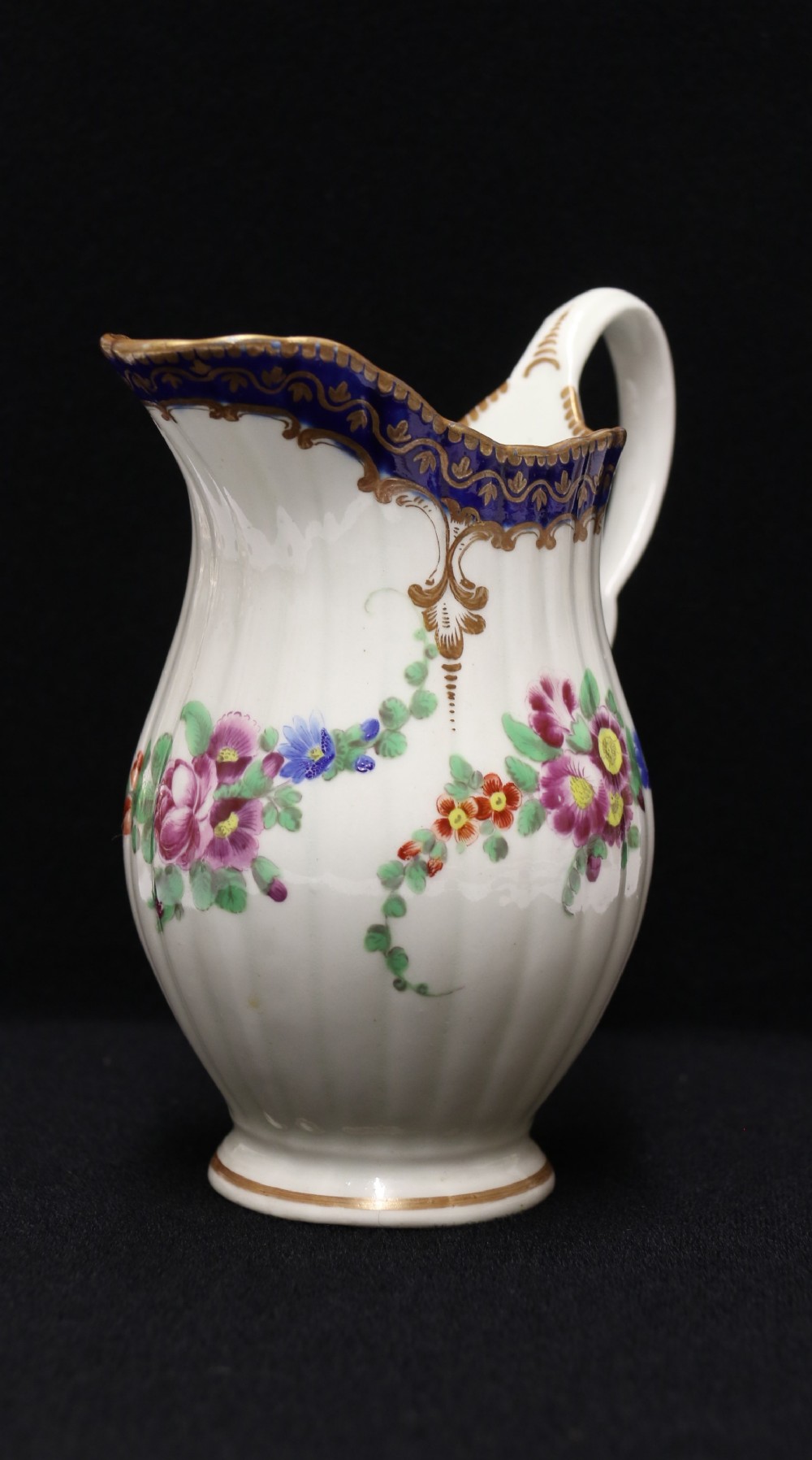 A Dr. Wall first period Worcester Cream Jug, C 1770