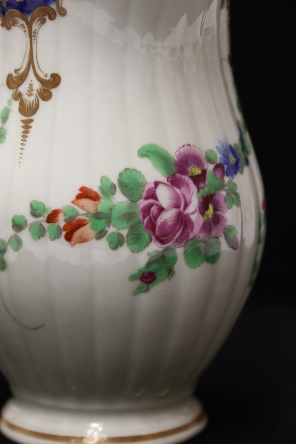 A Dr. Wall first period Worcester Cream Jug, C 1770 View V