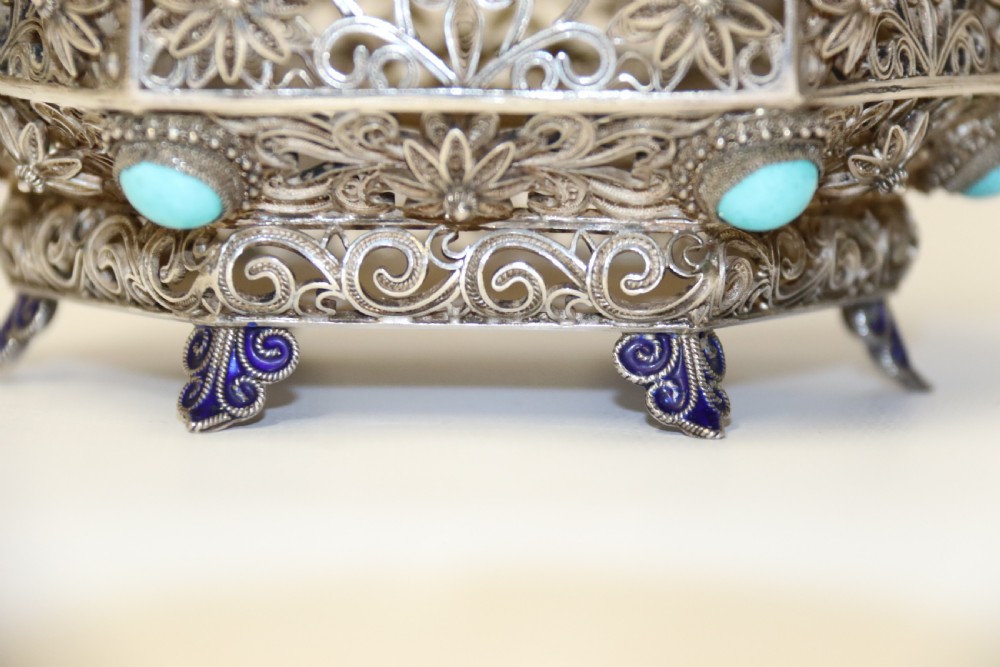 An Indian Filigree work Silver Censer  View XI