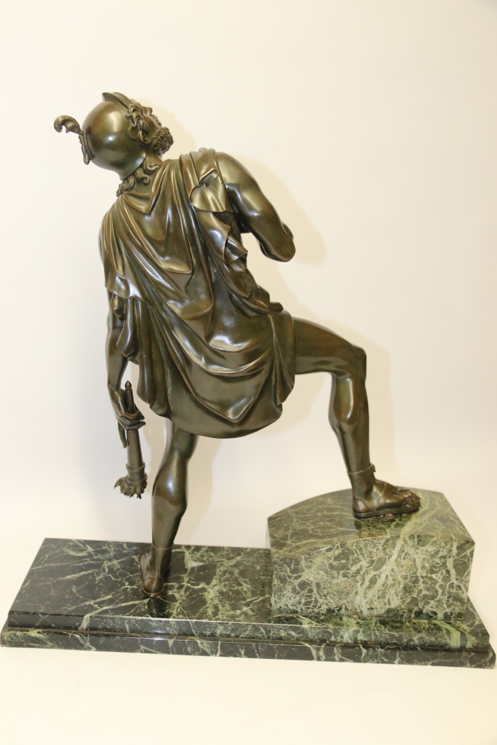 A large Italian Grand Tour Bronze Sculpture of the Greek God Prometheus. View XIV