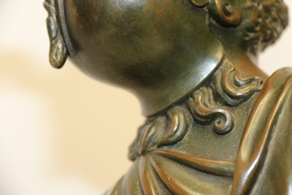 A large Italian Grand Tour Bronze Sculpture of the Greek God Prometheus. View XVII